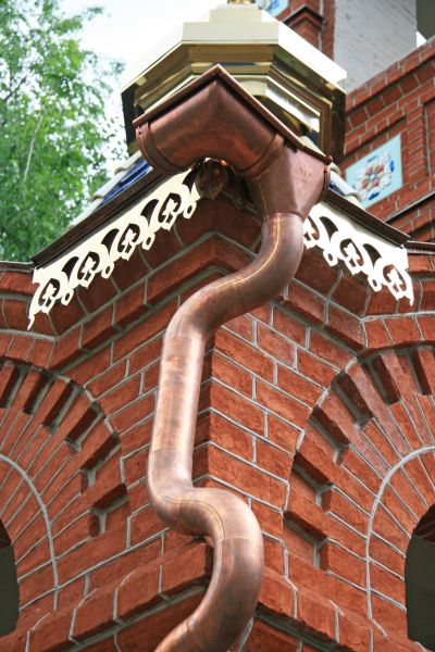 Church Downspout Installation in Spring Hill
